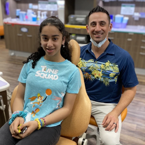 Orthodontic FAQ Dr. Matt and patient